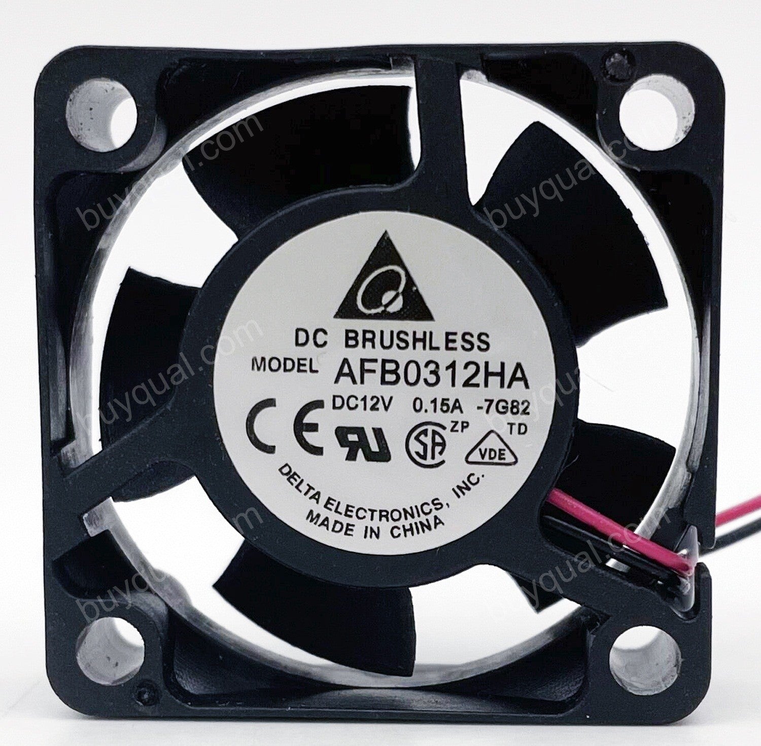 DELTA AFB0312HA 12V 0.15A 2wires 3wires Cooling Fan - New DELTA AFB0312HA 12V 0.15A 2wires 3wires Cooling Fan - New